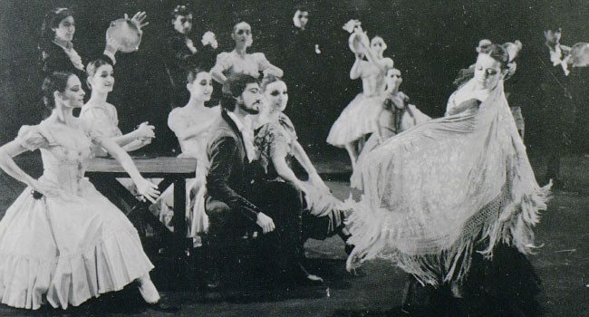 Programa Ballet Nacional de España, Teatro Monumental
                              (Madrid), 1986. Archivo CDAEM