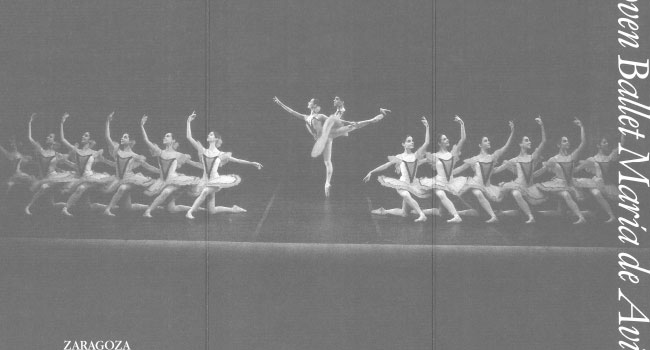 Programa Joven Ballet María de Ávila, Teatro Fleta (Zaragoza), 14 de junio de 1991. Legado familiar de María de Ávila