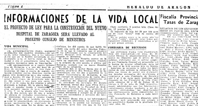Marcelino Álvarez, “Presentación de la Compañía española de
                              danzas”, <em>Heraldo de Aragón</em>, 29 de enero de 1943