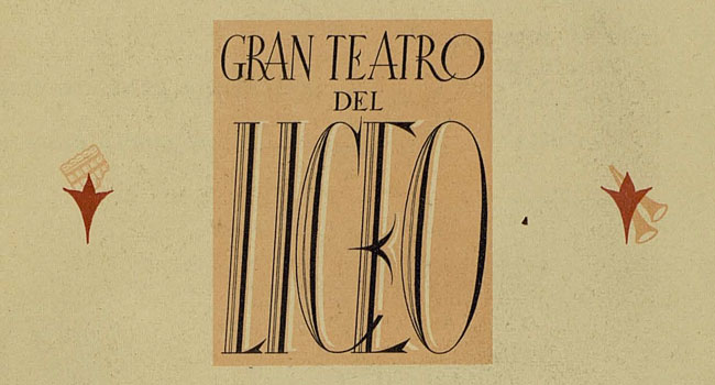 Programa <em>Aída</em>. Gran Teatro del Liceo (Barcelona),
                              6 de diciembre de 1941. Arxiu Històric de la Societat del
                              G. T. del Liceu / UAB