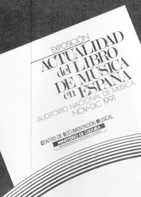 Actualidad del libro de música en España